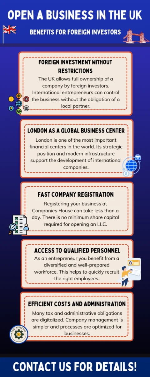 Open a Business in the UK as a Foreigner